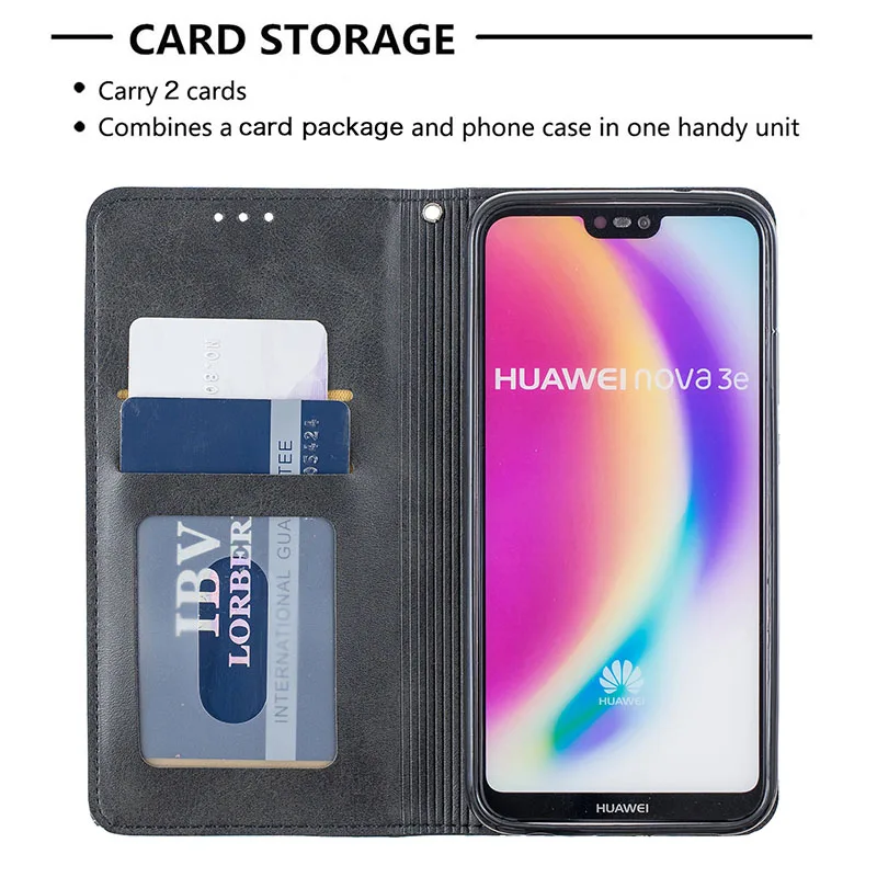 Для huawei P20 Lite Nova 3e ANE-LX1 ANE-L21 Крышка для huawei Nova e ANE-LX2 ANE-AL00ANE-TL00 ANE-L22 ANE-LX2J чехол для телефона с откидной крышкой
