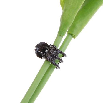 

50PCS Plastic Plant Support Clips Orchid Stem Clip for Vine Support Tied Bundle