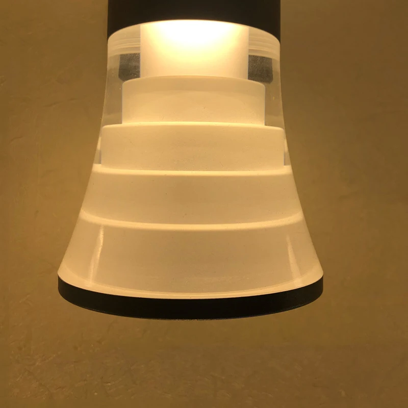 Современный уличный светодиодный настенный светильник 3 Вт 10 Вт двойной настенный светильник бра для спальни коридора водонепроницаемый садовый крыльцо балкон настенный светильник