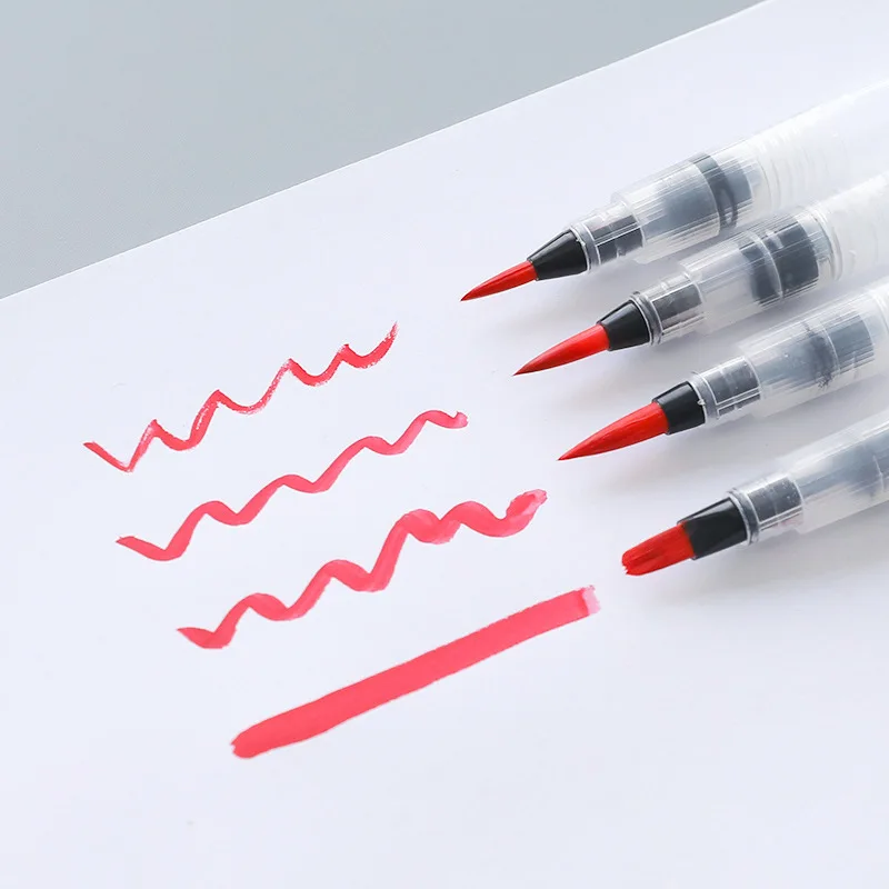 

New Style Student Watercolor Brush Set Water Pen Beginner Art Painting Material Storage Pen Watercolor Soft Brush Pen