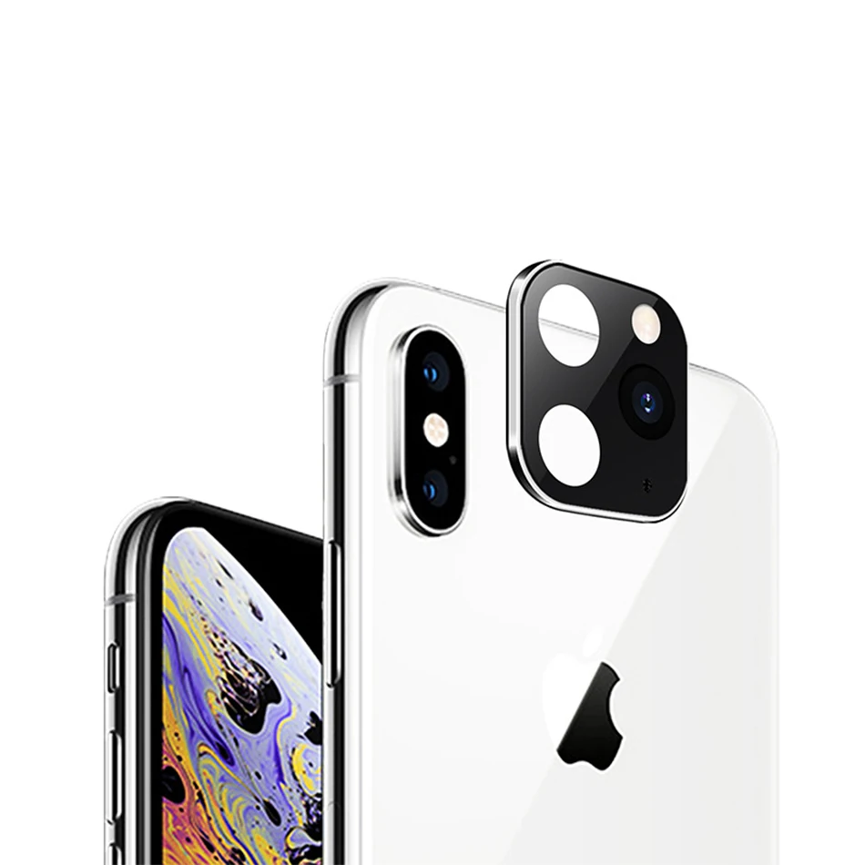 Fake Camera Lens Sticker For iPhone X XS Max Seconds Change (8)