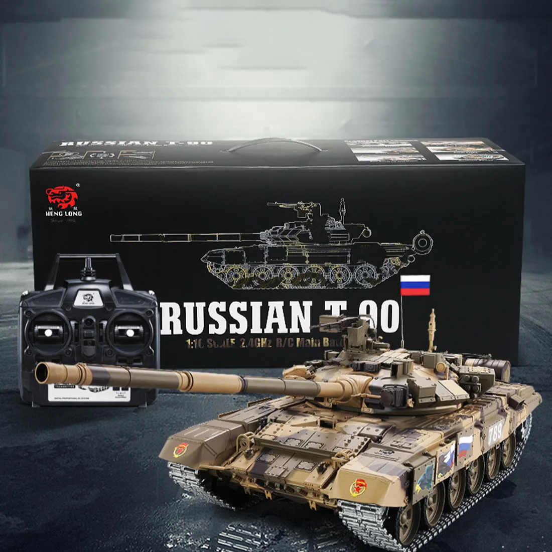 1:16 русский T90 основной боевой танк 2,4G модель дистанционного управления Танк со звуковым дымовым эффектом-Ultimate Edition