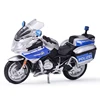 Maisto 1:18 BMW R1200 RT California Police Die Cast Vehicles Collectible Motorcycle Model Toys 5