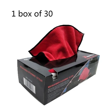 

30Pcs/Box 30X30cm Microfiber Towel Car Washing Cloth Car Care Cleaning Towel