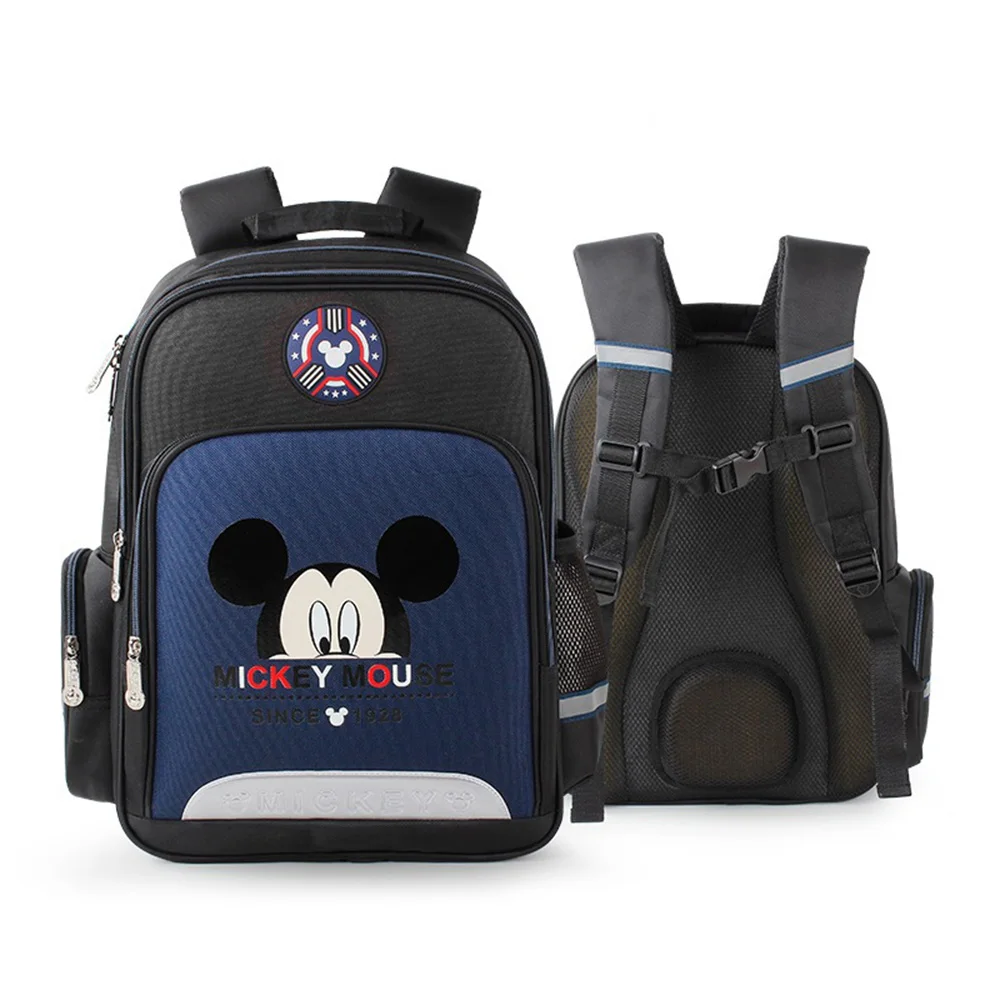 Популярные новые детские школьные ранцы Disney для подростков вместительный рюкзак