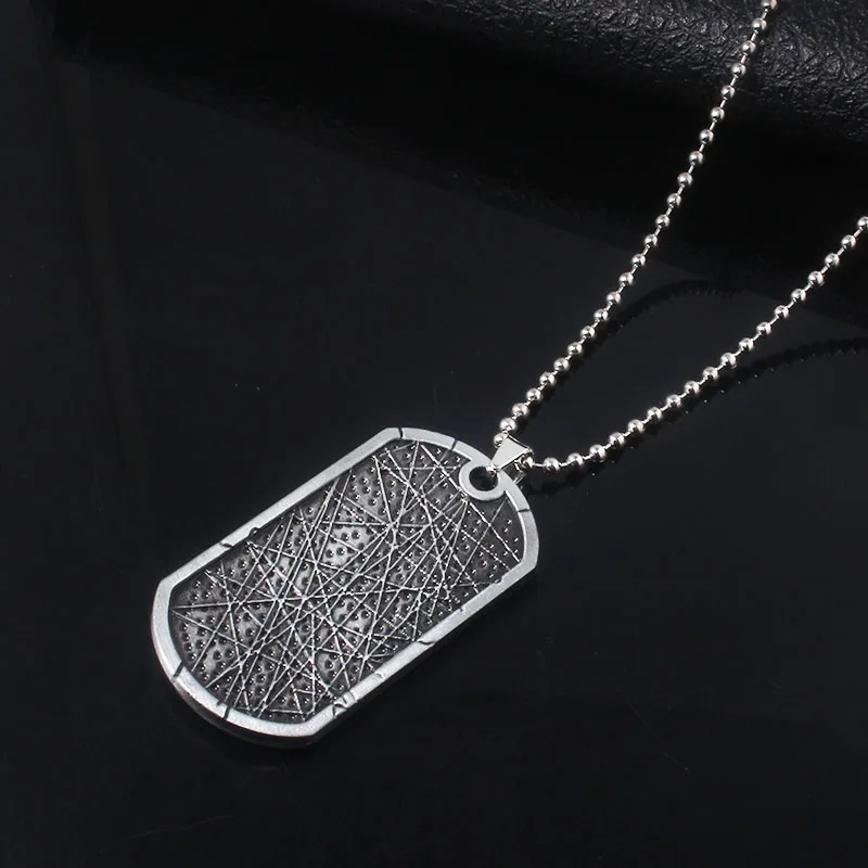 Metro Exodus 2033 ожерелье подвеска брелок подарок-аксессуар для мужчин и женщин ювелирные изделия