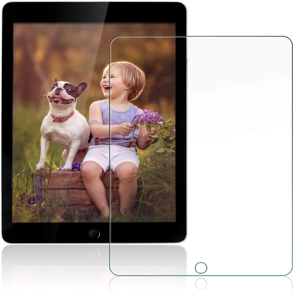 Película protectora de vidrio templado para iPad 10,2 2019 para iPad 2017 de 2018, 9,7 1 2 Pro 11 10,5 9,7 mini 5 4 3 2 1 Protector de pantalla