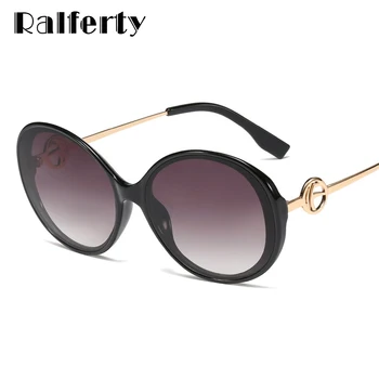 

Ralferty Oval Women Sunglasses Luxury Designer Shades for Women Black shadows Fashion Sunglasses Brand Woman 2019 Oculos F95211