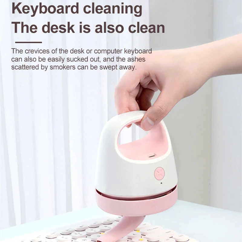 Модный Настольный пылесос с USB-зарядкой портативный офисный мини пылесборник