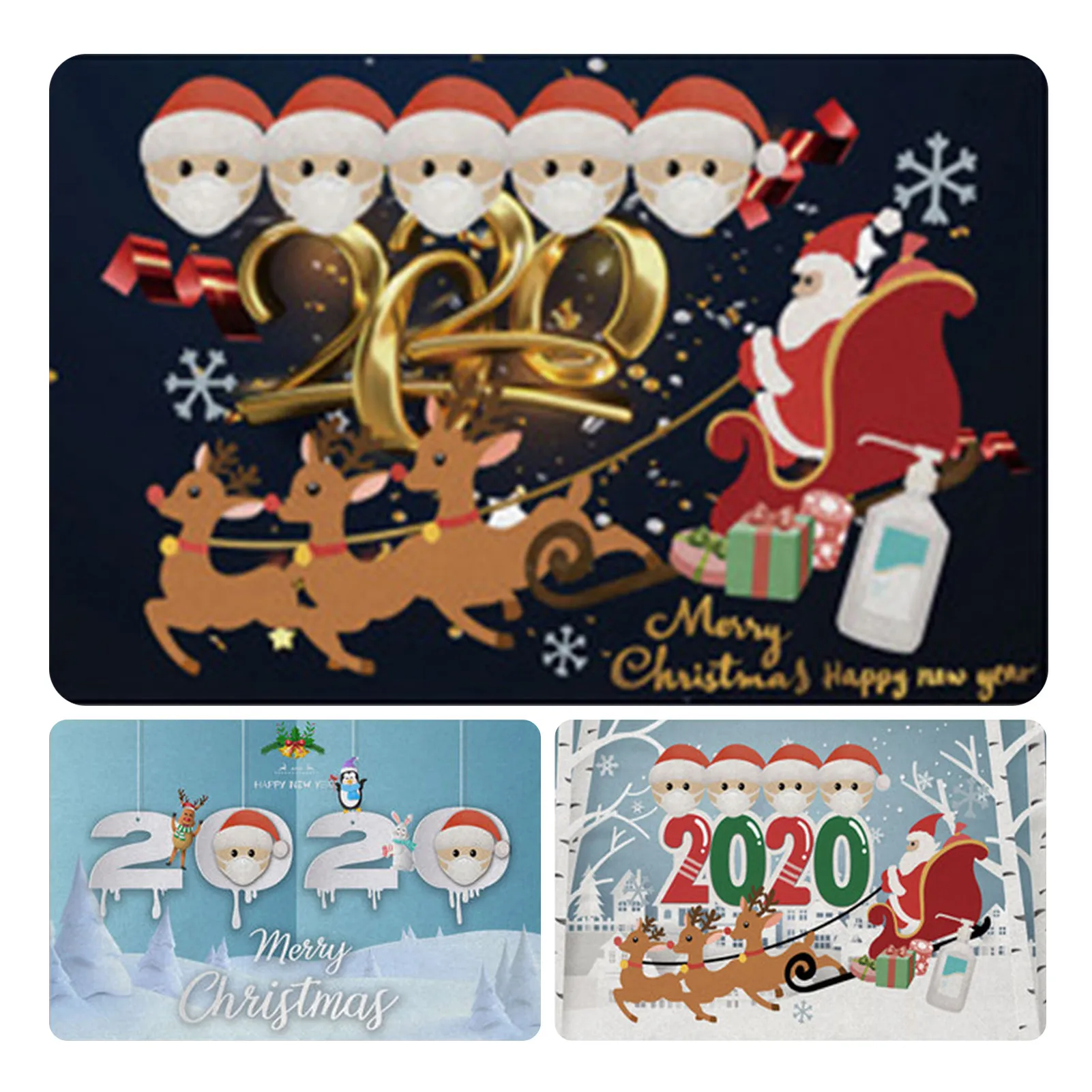 

Survivors Short Fluffy Floor Mat Door Mat Bathroom Absorbent Christmas Survivor Family Carpet Modern Rug Christmas Home Decor
