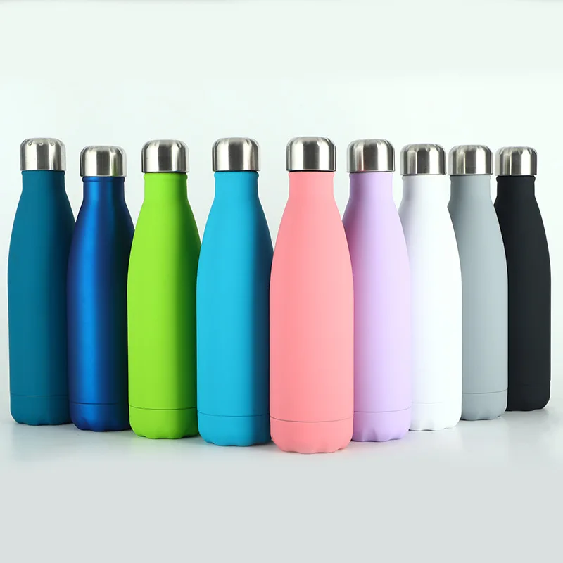 

500ML Double Wall 304 Stainless Steel Thermal Flask Fashion Vacuum Thermos Outdoor Portable Sport Thermal Drink Water Bottle