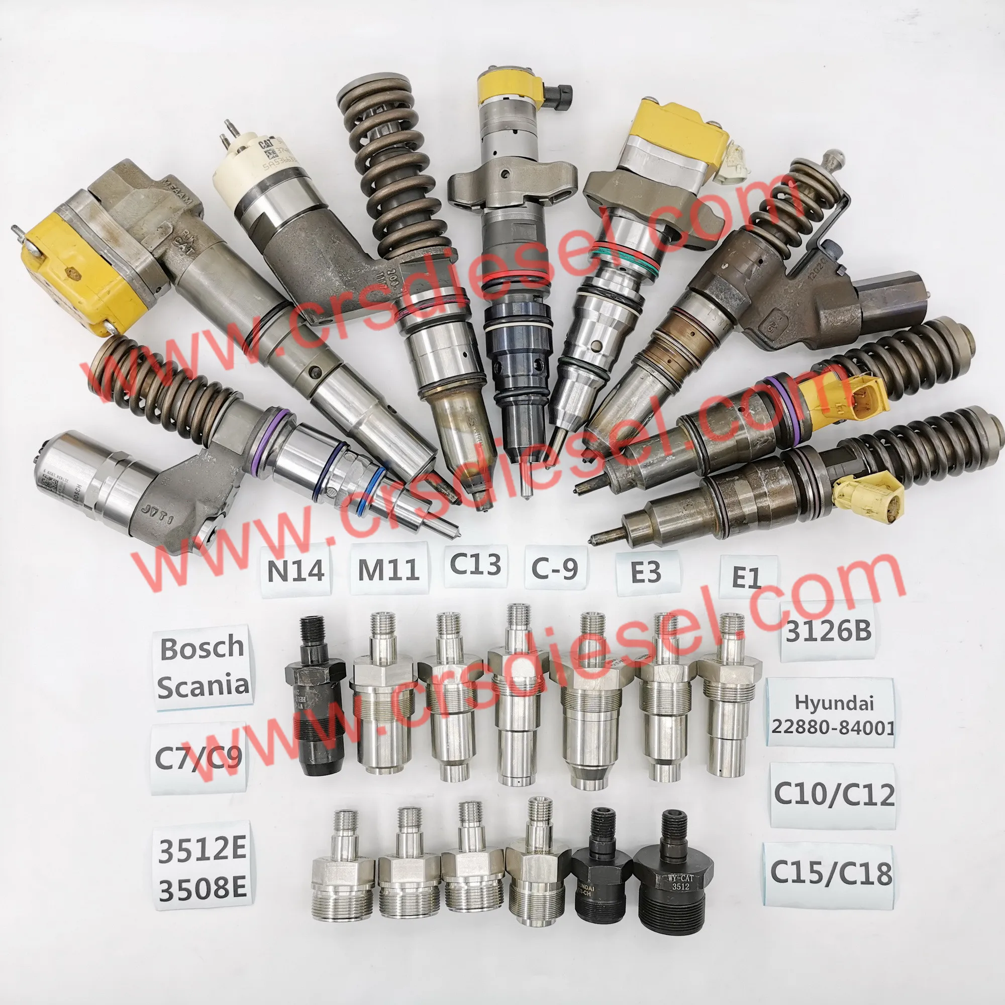 Eui Heui Injector Opening Pressure Test Adaptor Tool For Cat C7 C9 C9