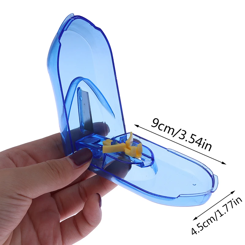 1PCS Pill Cutter Box Portable Convenient Drug Box Tablet Cutter Splitter Medicine Pill Holder Pill Cutter box