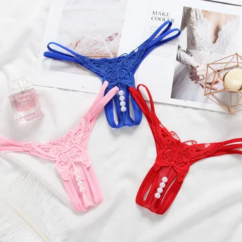 

Hot Sexy G-string Women Underwear Briefs Lace Seamless Panties Lingerie Women Transparent Temptation Thongs Erotic Bikini