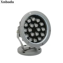 9W 18W Светодиодный проекционной лампы проектора сад уличный прожектор маленький LED-светильник на открытом воздухе Водонепроницаемый круглый прожектор красочный