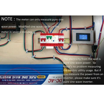

LCD Panel Digital Power Watt Current Meter Tester Monitor Voltmeter Ammeter Tool