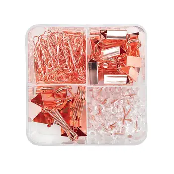 

1pc Push Pin Binder Clips Paper Clip Set Practical All In One Combo Office Supplies for Office Home School Daily Use