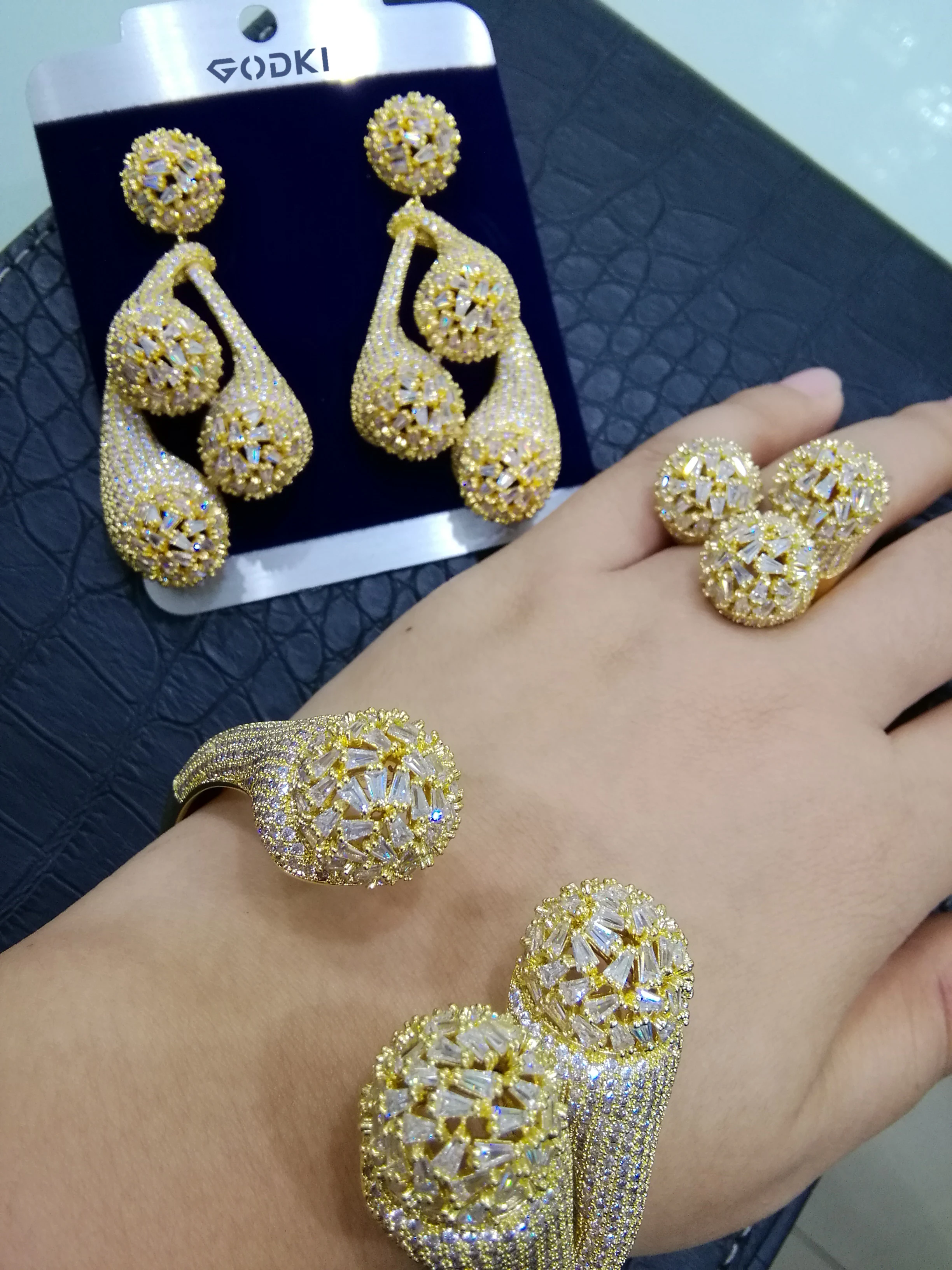 garras conjunto de jóias para festa de