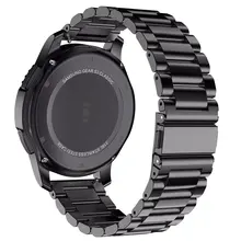 22 20 мм ремешок для часов из нержавеющей стали для samsung Galaxy gear S3 S2 классический спортивный ремешок легко заменяемый металлический ремешок для часов