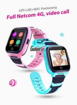 

Kids Smart watches GPS Tracker 4G Watch GPS WIFI LBS Location SOS Video Call Waterproof IP67 Y98 Remote listening Children watch