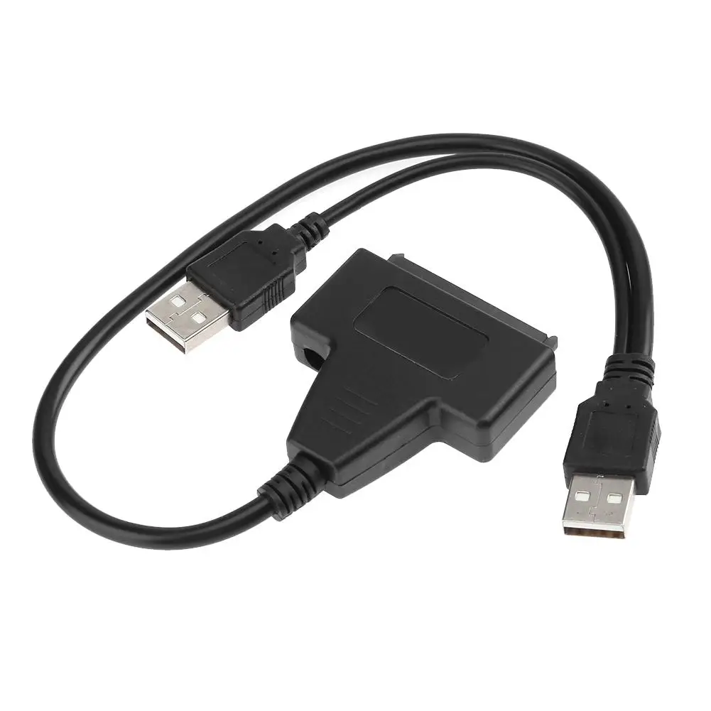 Converter-Cable Hard-Disk-Drive Sata-Adapter External-Power Black Usb-2.0 for To