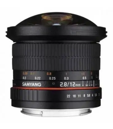 US $674.25 SAMYANG 12MM F28 ED AS NCS For CANON