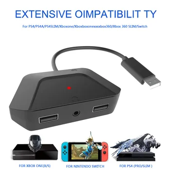 

Gamepad Controller Converter Keyboard Mouse Converter Game Handle Adapter for for Xbox/Switch Customized Button