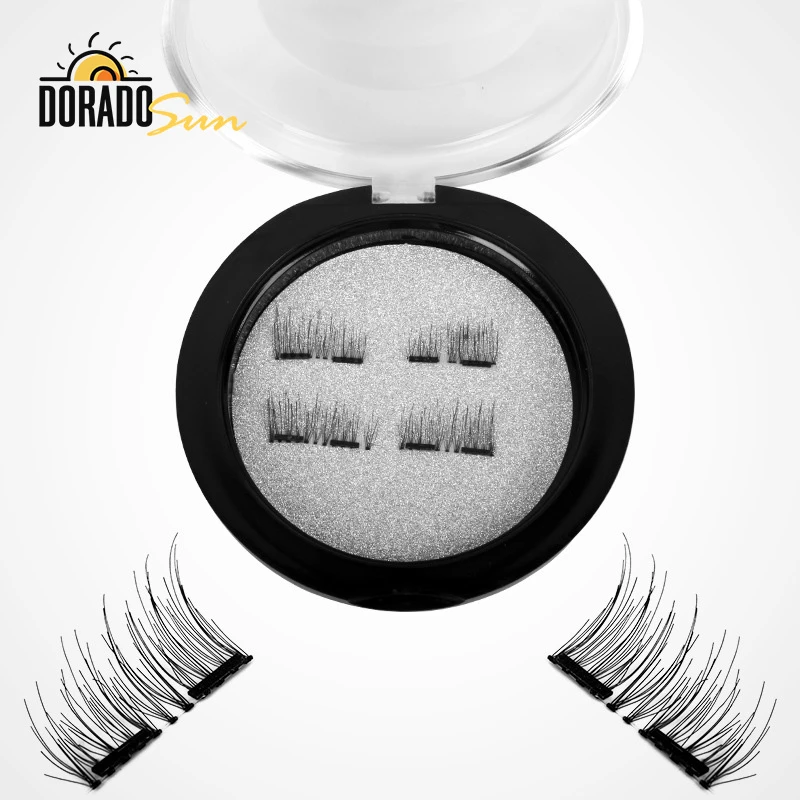 Doradosun магнитные накладные ресницы Двойные Мягкие Накладные из искусственной