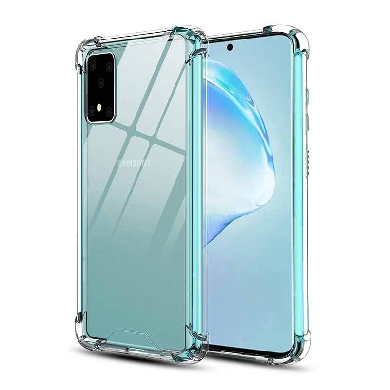 Противоударный чехол для Samsung Galaxy S10 lite S20 S10e S8 S9 plus силиконовые чехлы телефонов Note