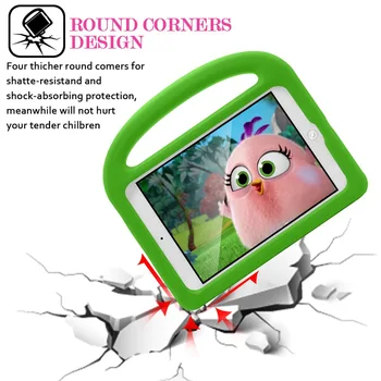 

For Apple IPad2 IPad3 IPad4 Kids Safe EVA Shockproof PC Supporter Stand Back Case Cover for Ipad 2 3 4 Tablet Funda Capa