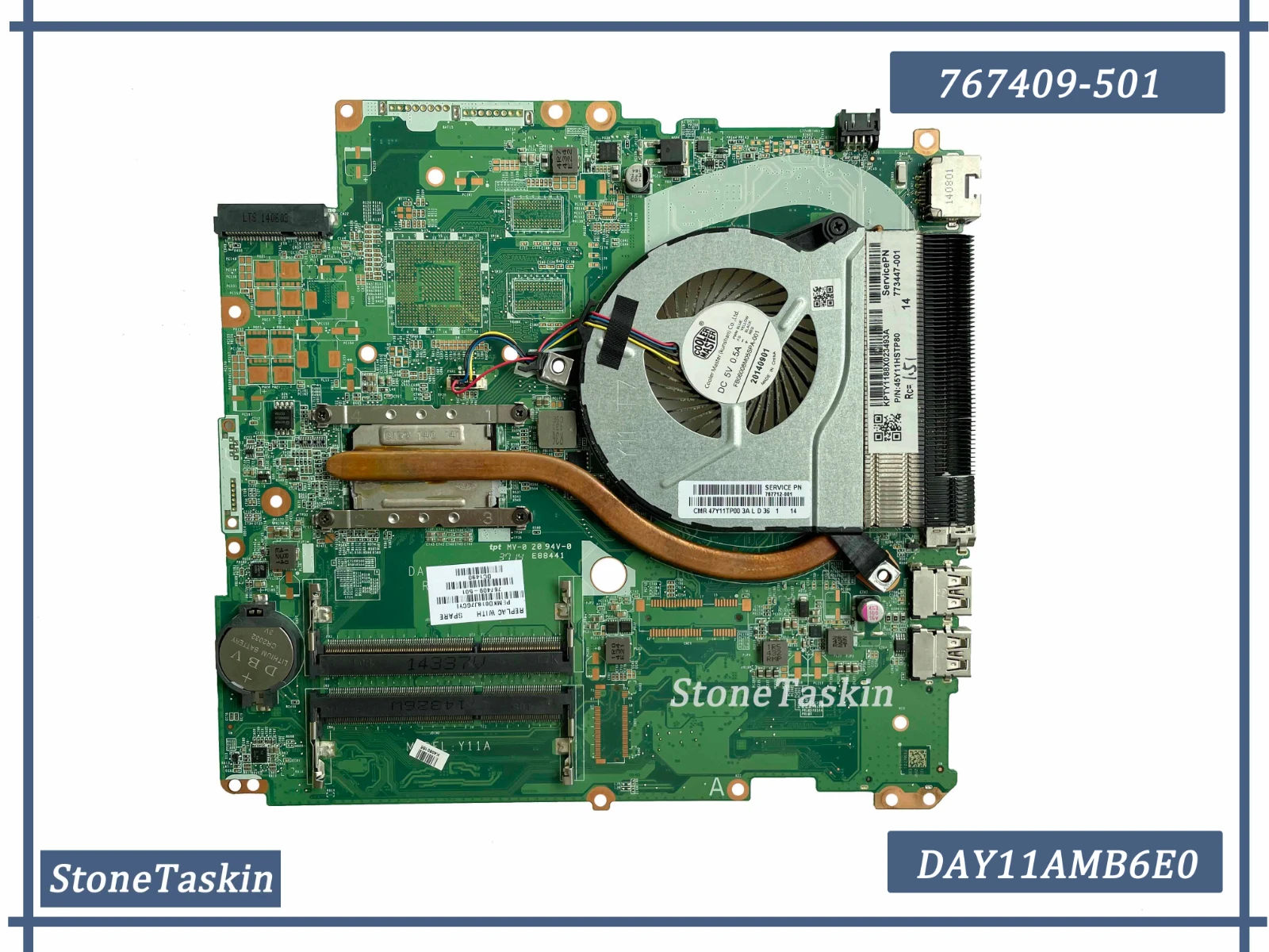 Лучшая цена FRU 767409-501 для HP Pavilion 17-F Series 17T-F000 материнская плата ноутбука DAY11AMB6E0 I5-4210U