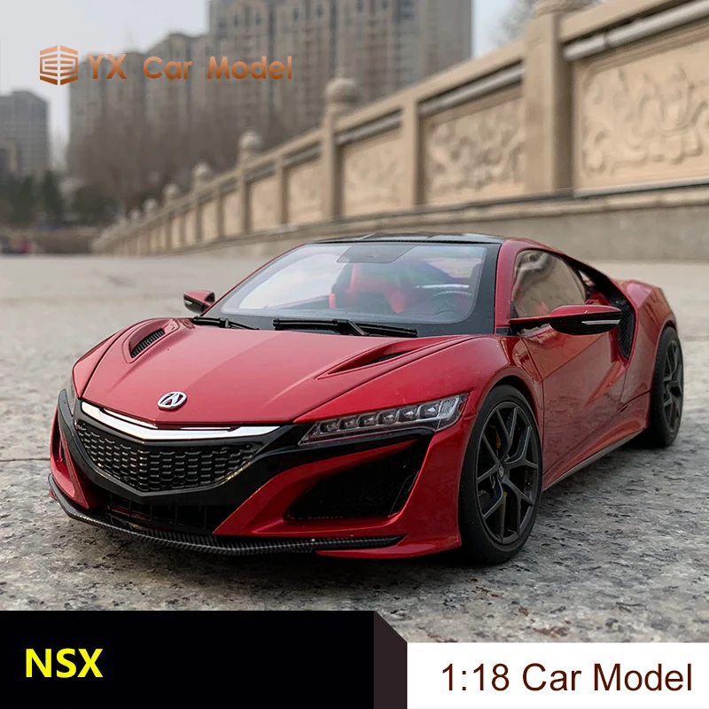 Литая модель автомобиля KengFai Honda NSX 1:18 HONDA из сплава с имитацией (маленький подарок)