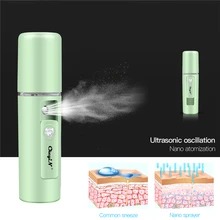 

CkeyiN USB Rechargeable Mist Sprayer Mini Nano Face Spray Facial Body Steamer Moisturizing Skin Care Humidifier Instruments