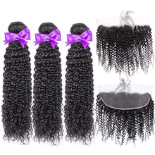 Best Price Beau Hair Malaysian Human Hair Bundles With 13*4 Frontal Closure Non Remy Kinky Curly Hair Bundles With Lace Frontal Closure Best Price Beau Hair Malaysian Human Hair Bundles With 13*4 Frontal Closure Non Remy Kinky Curly Hair Bundles With Lace Frontal Closure