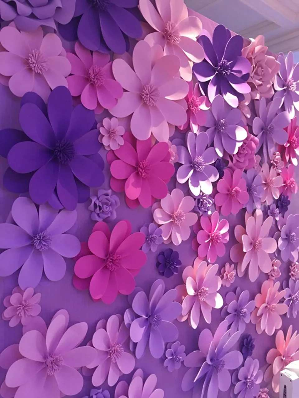 Giant Paper Flowers Decoration  Large Wall Flower Decoration - Handmade  Foam Flowers - Aliexpress