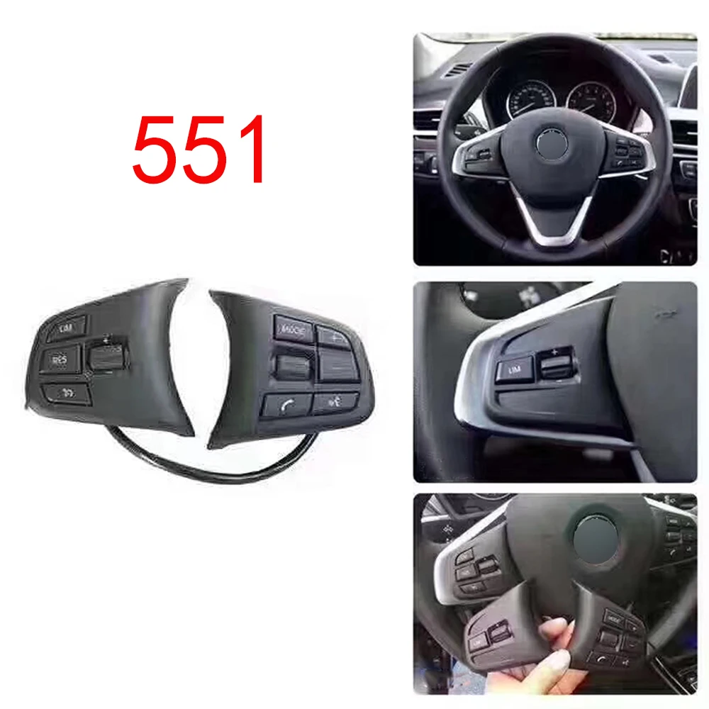 Car fixed speed cruise for BMW X1 BMW 2 F23 F48 series steering wheel button control  remote control volume switches accessories