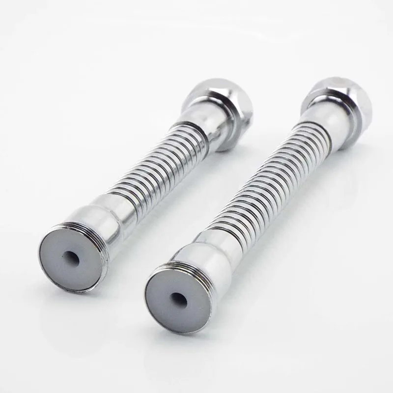12cm 15cm Kitchen Faucet Tube Water Saving Kitchen Tap Extension Hose Water Faucet Adjustment Faucet Accessories Stainless Steel 5