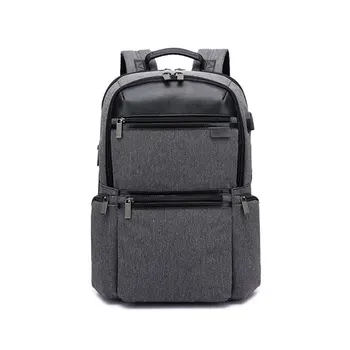 

Fashion Men Backpack Leisure Business Multifunction Computer Backpack USB Charging Waterproof Bag Hanimom