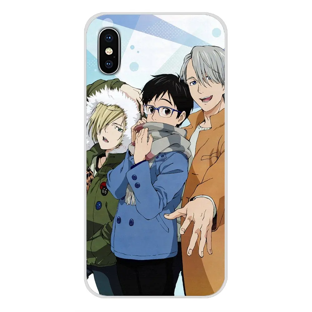 Аксессуары чехлы для телефонов huawei mate Honor 4C 5C 5X6X7 7A 7C 8 9 10 8C 8X20 Lite Pro Cute аниме Юри на льду