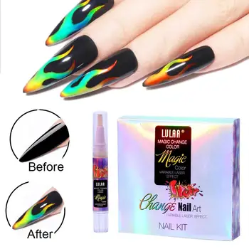 

Thermochromic Liquid Crystal Mood Color-changing Gel Polish Nail Art UV Gel Soak Off Gel Nail Polish Semi Permanent Lacquer