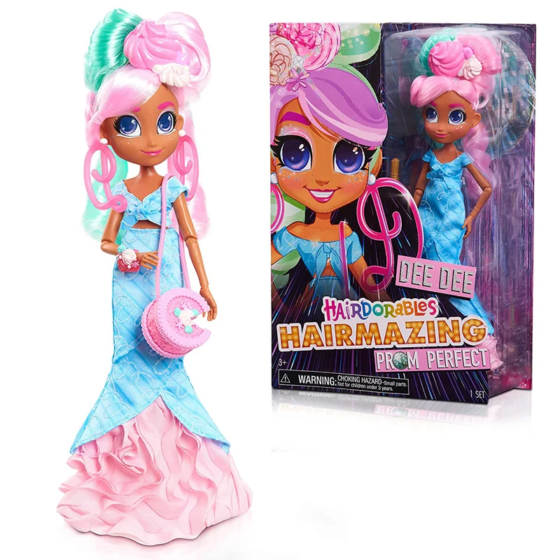 Hairdorables Hairmazing The Perfect Stylish Hairdressing Diy Doll Dee Collectible Birthday Surprise Gift for Girl |