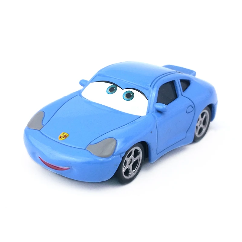 Автомобильный Дисней Pixar машина 3 Lightning McQueen джакон torm Mater 1:55 Diecat металлического сплава Модель автомобиля игрушки Chritma Детские футболки для мальчиков - Цвет: Sally