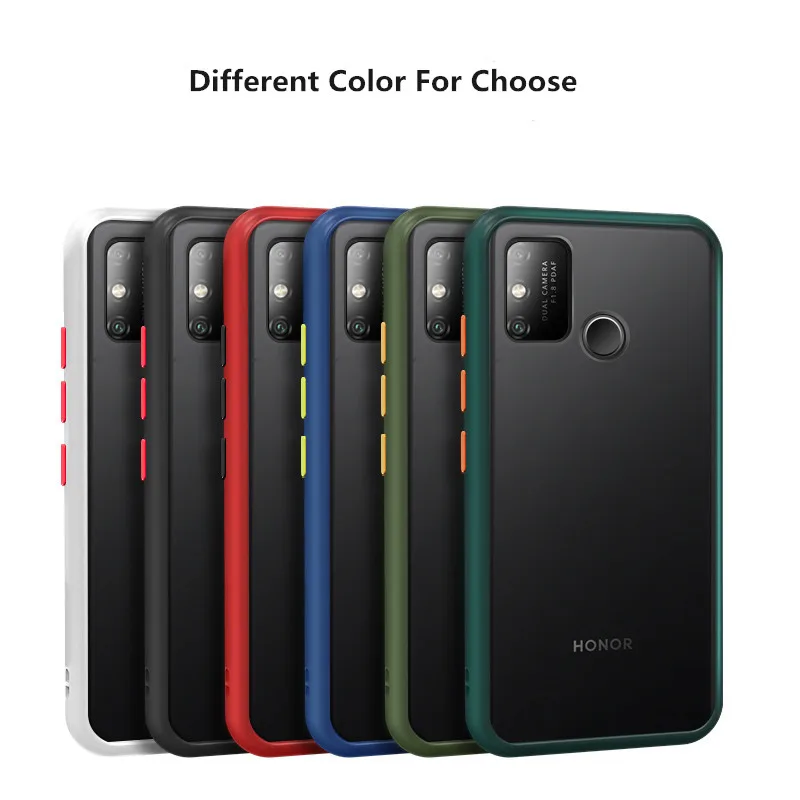 Translucent shock proof matte cover case for Samsung Galaxy A21s or A21 or A20s or A20