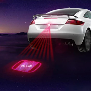 

Car Laser Projector Rear fog Brake Turn Signal License plate park light For honda city nissan volkswagen decor accessories lamp