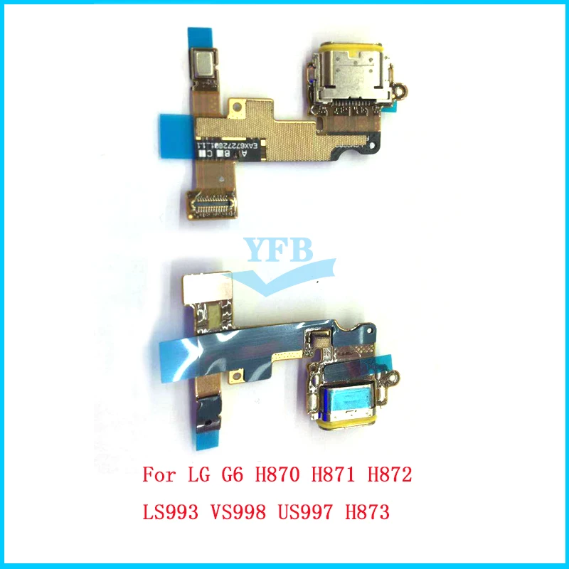 Зарядка через usb Порты и разъёмы док-станция для зарядки с гибким кабелем для LG G5 H850 G7 Thinq G710 G8 V30 H930 G6 H870 H871 H872 LS993 VS998 US997 H873