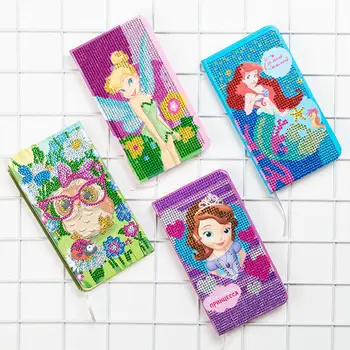 

New Diamond Painting Notebook Creative Cartoon DIY Diamond Painting Diary Book For Primary Students Children Gift