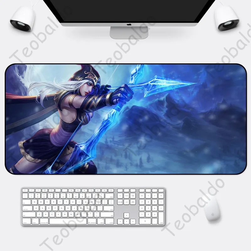  New Design league of legend jhin Customized laptop Gaming mouse pad Speed/Control Version Large Gam