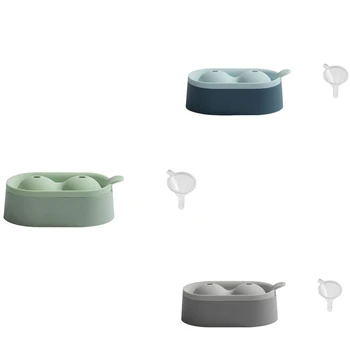 

Big Silicone Ice Double Ball Ice Mold Molds sicle Barrel Diy Dessert Ice Cream Mold Kitchen Bar Drinking Tool