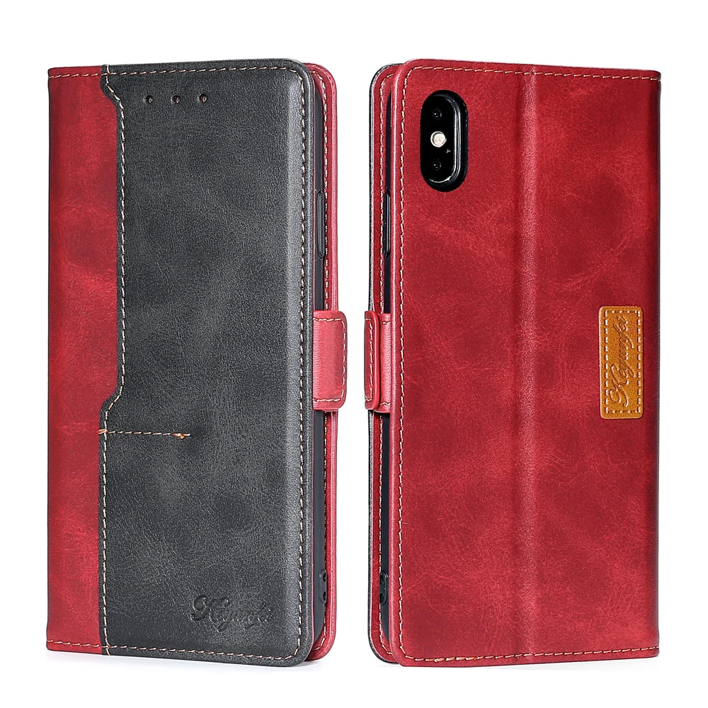 Хит цветной флип-чехол с магнитом для Xiaomi Redmi Note 8 Pro 8T Note8 Note8T 64/128 GB Ретро Кожаный