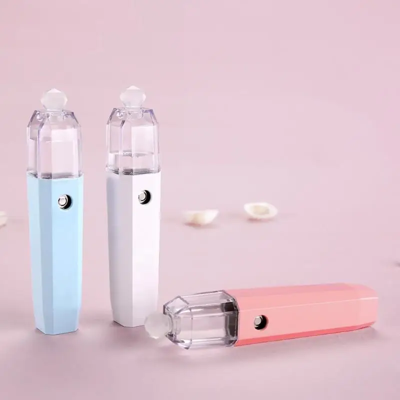 

USB Charging MiniPortable Nano Mist Sprayer Facial Steamer Body Nebulizer Moisturizing Skin Care Face Spray Beauty Instruments